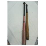 2 baseball bats