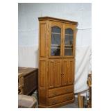 80" Tall Corner Hutch
