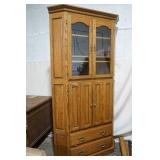 80" Tall Corner Hutch
