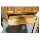 80" Tall Corner Hutch