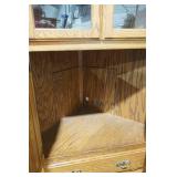 80" Tall Corner Hutch