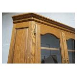 80" Tall Corner Hutch