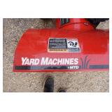 Yard Machines Snow Thrower