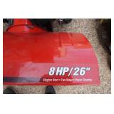 Yard Machines Snow Thrower