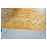 Lighted Curved Glass China Cabinet