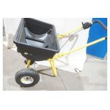 Yardworks push spreader 85 lbs.