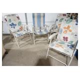 4 lawn chairs