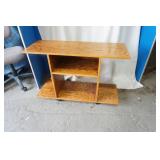TV stand on wheels 42.5"x 15"x 28