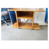 TV stand on wheels 42.5"x 15"x 28