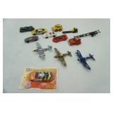 toy cars , airplanes