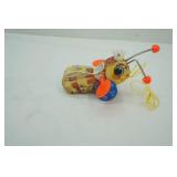 Fisher Price queen Buzzy bee Pull toy