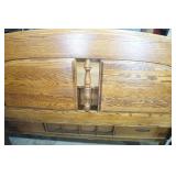 Young Hinkle brand chest of drawers ,dresser    with mirror, queen size bed frame