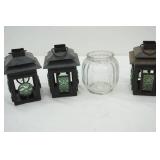 hanging tea light lanterns (3ct)