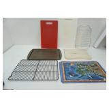 cutting boards & cookie sheet