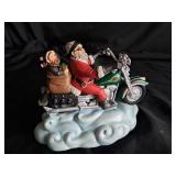 Harley Davidson Santas Sled Figurine Collection