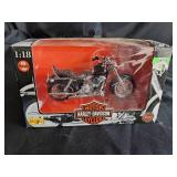 Harley Davidson Replica Bike 1/18 Scale