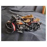 Harley Davidson Bike and Side Car Replica