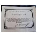 Harley Davidson Engineer of the Road Special Edition Glass Boot NIB