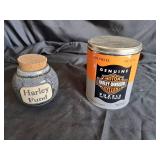 Harley Davidson 500 pc puzzle & Harley Fund Ceramic Jar