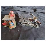 Harley Davidson Little Cruisers (2) & 2 Bike Non HD ceramic set