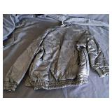 Italian Stone Navarre Leather Company Jacket Size 14