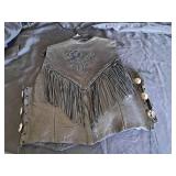AII Leather Vest size 2XL