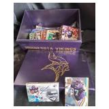 Sports Card Collection -- NFL/NBA/WWE Cards, NFL Blitz 2000 Kits (5), Vikings Party Pooch & FB