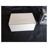 Sports Card Collection -- Upper Deck 1991 Football Premier Edition, 100 Assorted Baseball Cards, Box Full of Random Baseball Cards