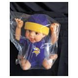 Vikings Touchdown Doll NIB