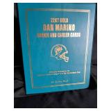 24KT Gold Dan Marino Rookie & Carrer Cards