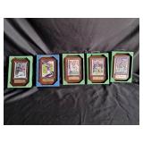 Vikings collector card plaques NIB
