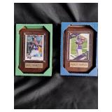 Vikings collector card plaques NIB
