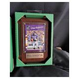 Vikings collector card plaques NIB