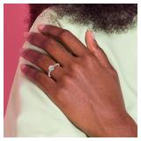 .75 Carat Diamond Halo Ring. Set in 14K White Gold Retail $ 3700.00