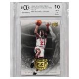 2009-10 Upper Deck MJ Legacy Collection Gold #69 Michael Jordan BCCG Graded 10