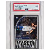Luka Doncic 2019-20 Panini Prizm Get Hyped! No. 6 PSA Graded MINT 9