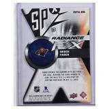 Brock Faber Rookie Die Cut 2023-24 Upper Deck SPX Radiance FX  Hockey Card RFX-85 Numbered 910/949