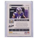 Justin Jefferson 2021 Panini Luminance SP No. 64, Numbered 263/299