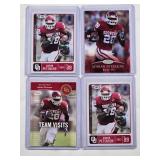 Lot of 4 Adrian Peterson Rookie Cards