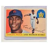 Carlos Paula 1955 Vintage Topps Baseball Card No. 97