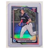 Walker Jenkins 2024 Bowman Chrome Rookie #1 Prospect BDC-166