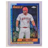 Mike Trout 2024 Topps Chrome Mojo  Baseball Card T90C-54