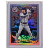 Shohei Ohtani 2024 Topps Chrome Refractor No. 89CB-6