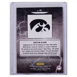 Caitlin Clark Rookie Insert 2024 Panini Donruss Raining 3s No. R1