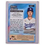 Shohei Ohtani 2024 Topps Chrome All-Etch Refractor No. CAE-1
