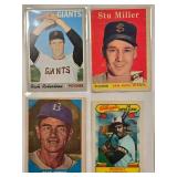 Lot of 20 Vintage Topps Baseball Cards from the 50