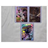 Lot of 3 Alex Rodriguez Inserts Power Players, Diamond Heroes, Season Crowns