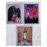 Lot of 3 Michael Jordan Cards - Upper Deck MVP Draw Your Own Card, Bug Bunny Card, 1990 NBA Hoops