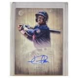 Jorge Polanco 2014 Rookie On Card Auto Bowman Inception No. JPO