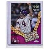 Brett Favre 2024 Topps Chrome Refractor Sunday Swag No.  SS-13